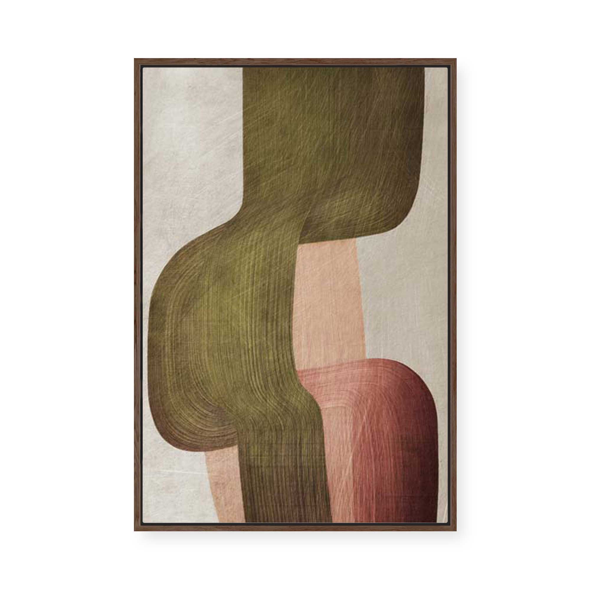 Metal Brushes I | Framed Canvas