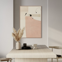 Soft Tempo | Framed Canvas