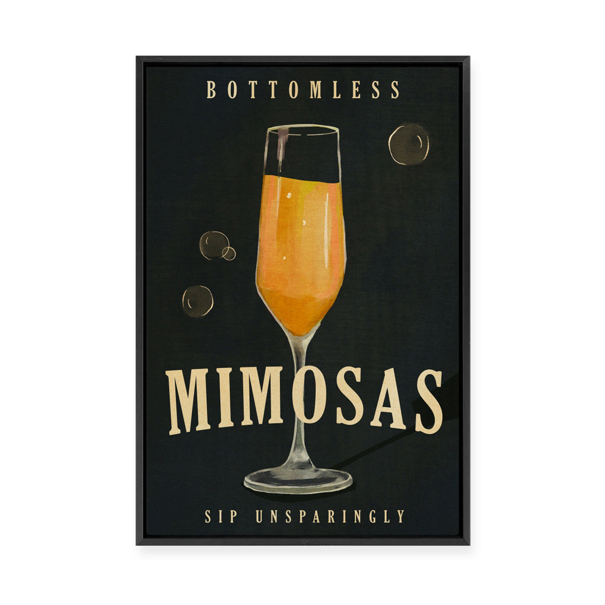Mimosa | Framed Canvas