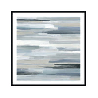 Misty Horizons in Quiet Grays