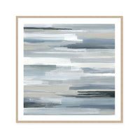 Misty Horizons in Quiet Grays