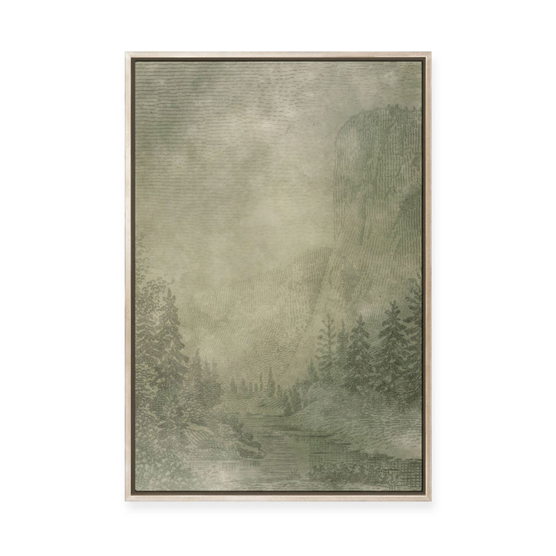 Misty Yonder I | Framed Canvas