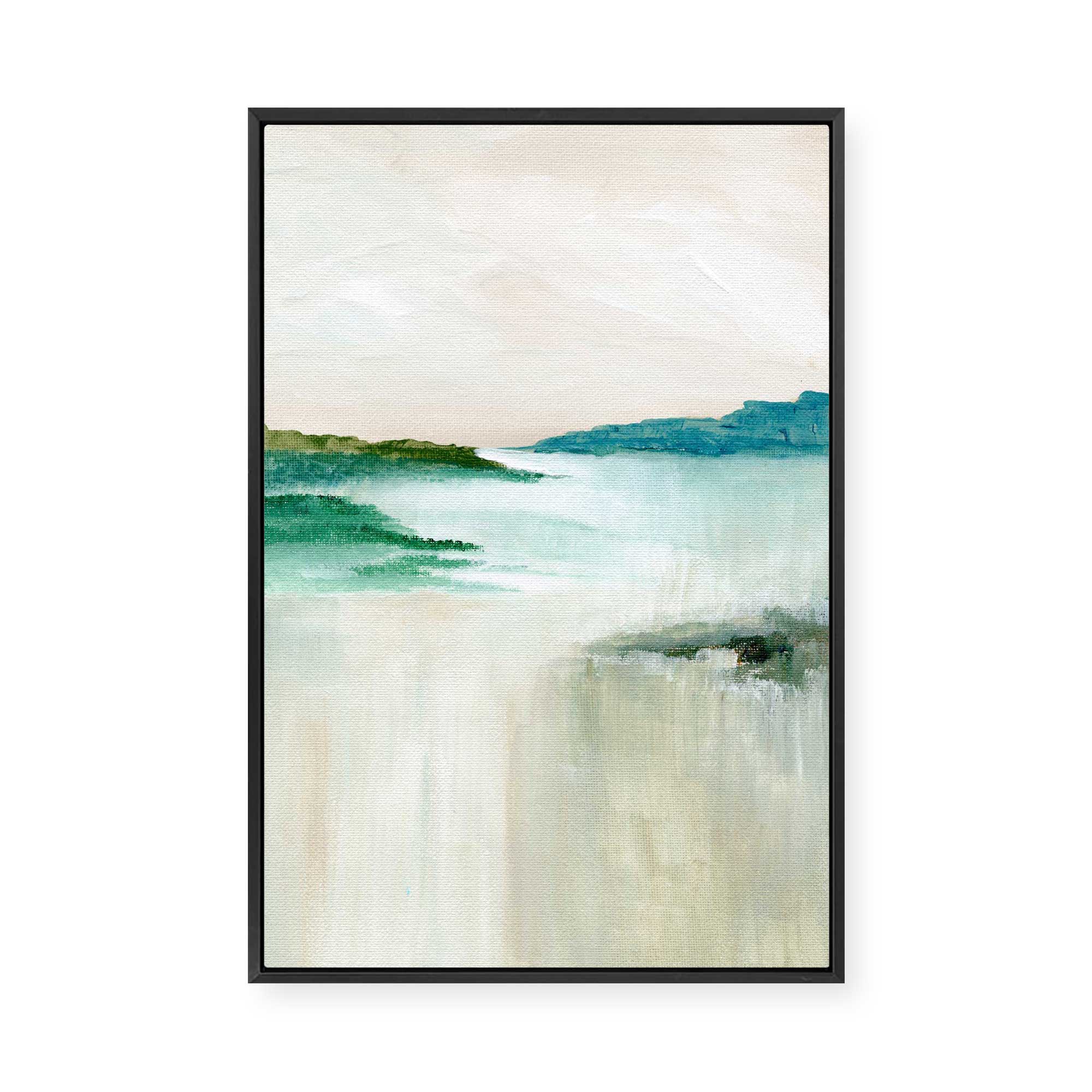 Misty View | Framed Canvas