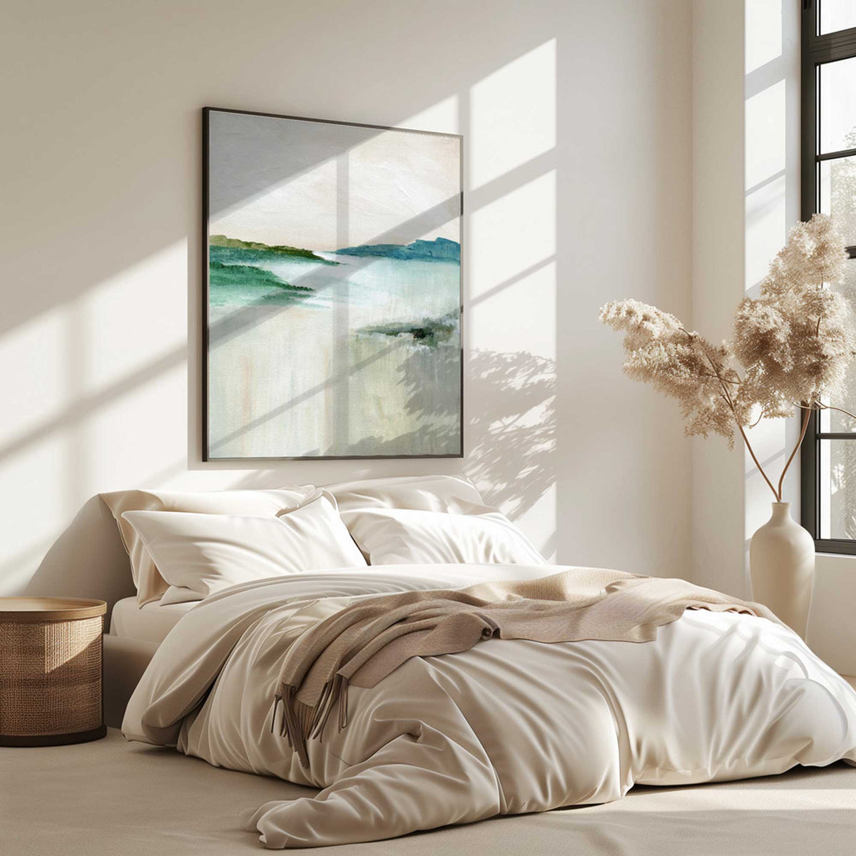 Misty View | Framed Canvas