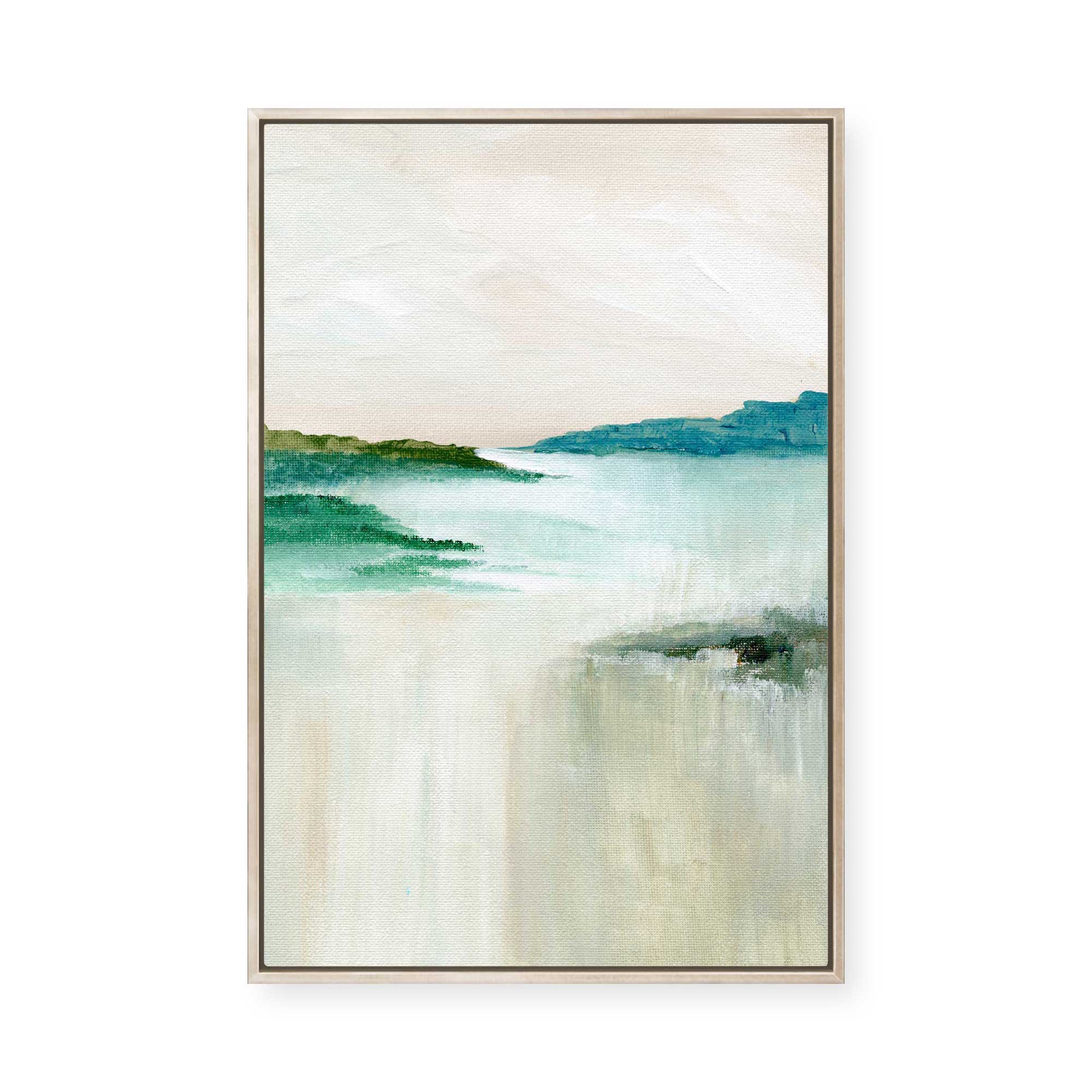 Misty View | Framed Canvas