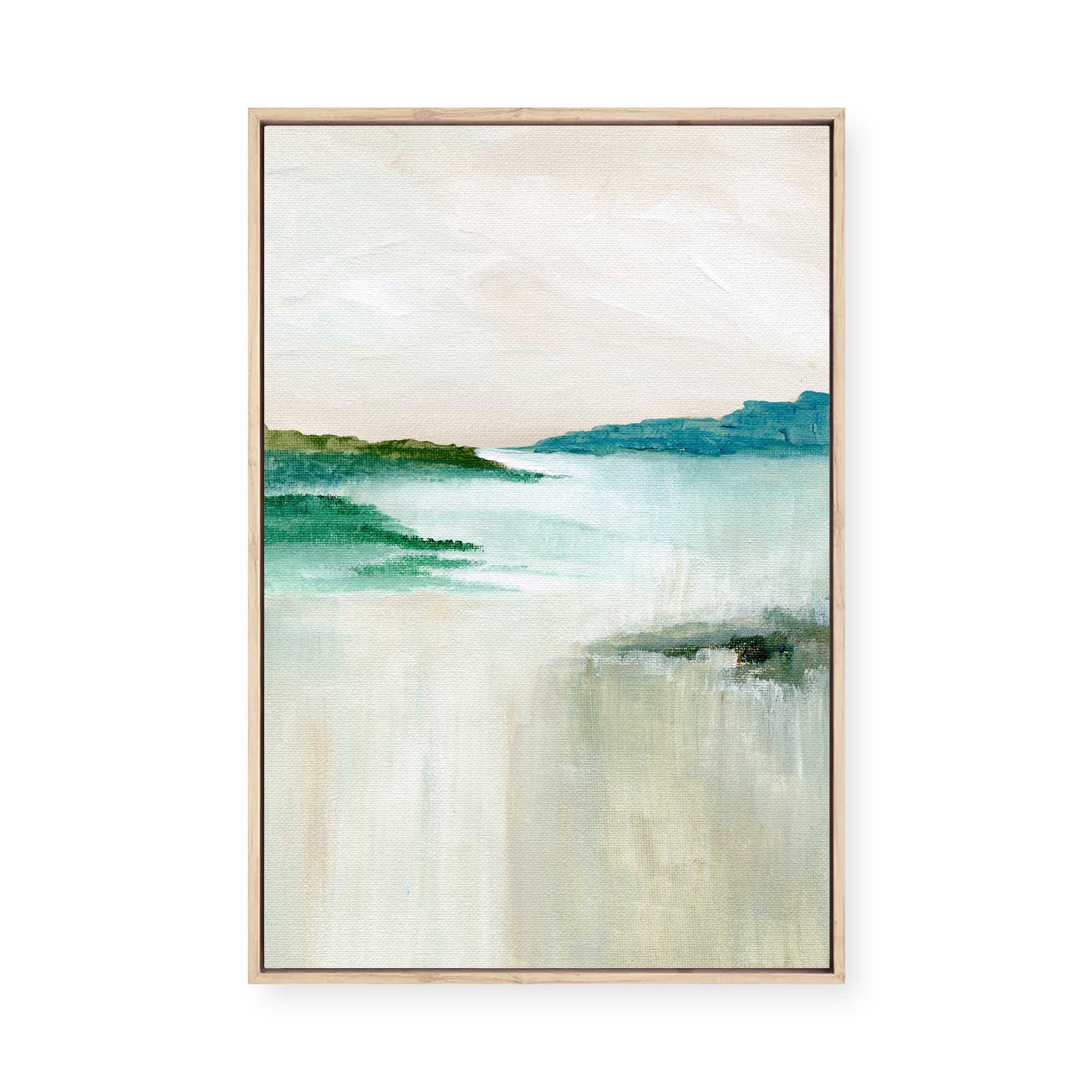 Misty View | Framed Canvas