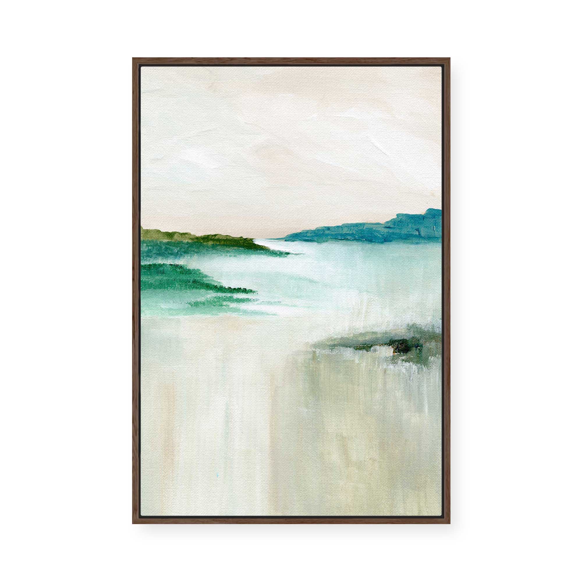 Misty View | Framed Canvas