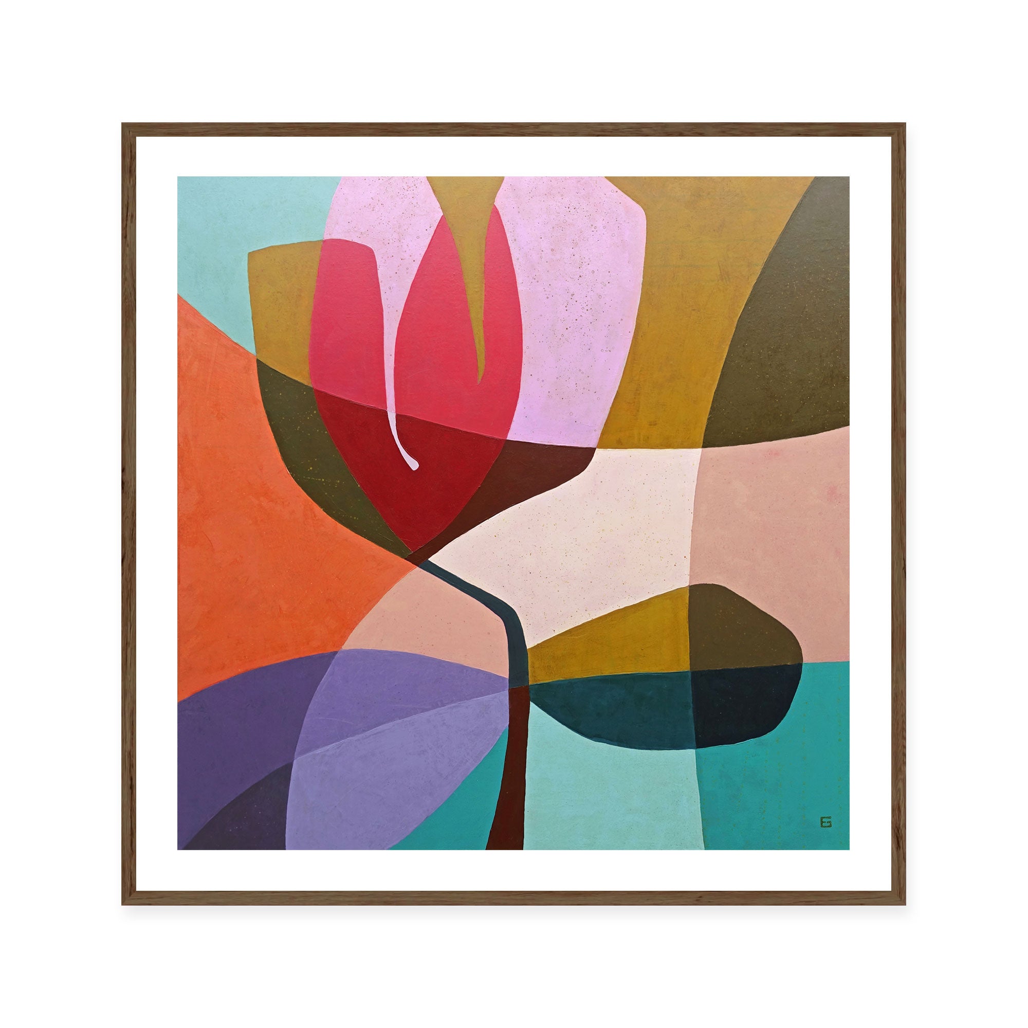 Modern Abstract Flower