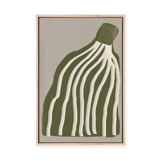 Modern Flower | Framed Canvas