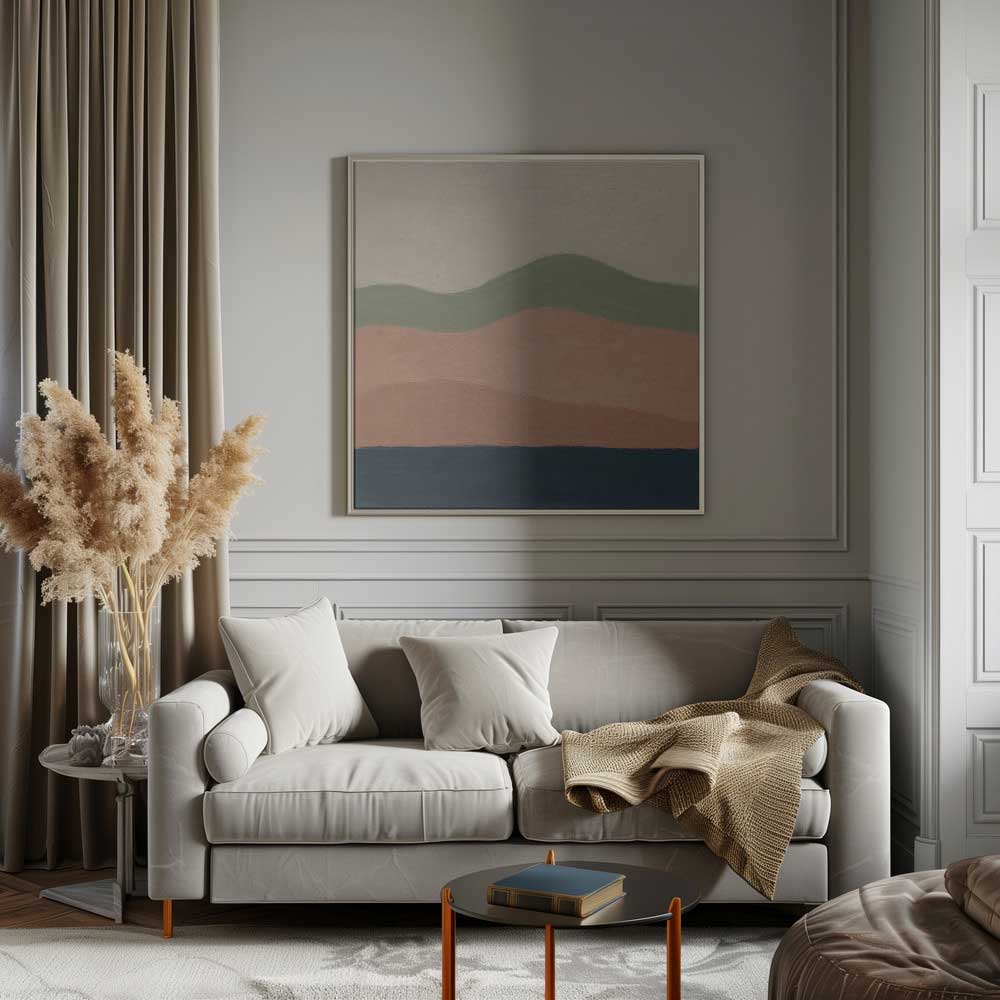 Modern Landscape No.2 | Framed Canvas