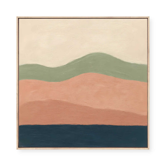 Modern Landscape No.2 | Framed Canvas