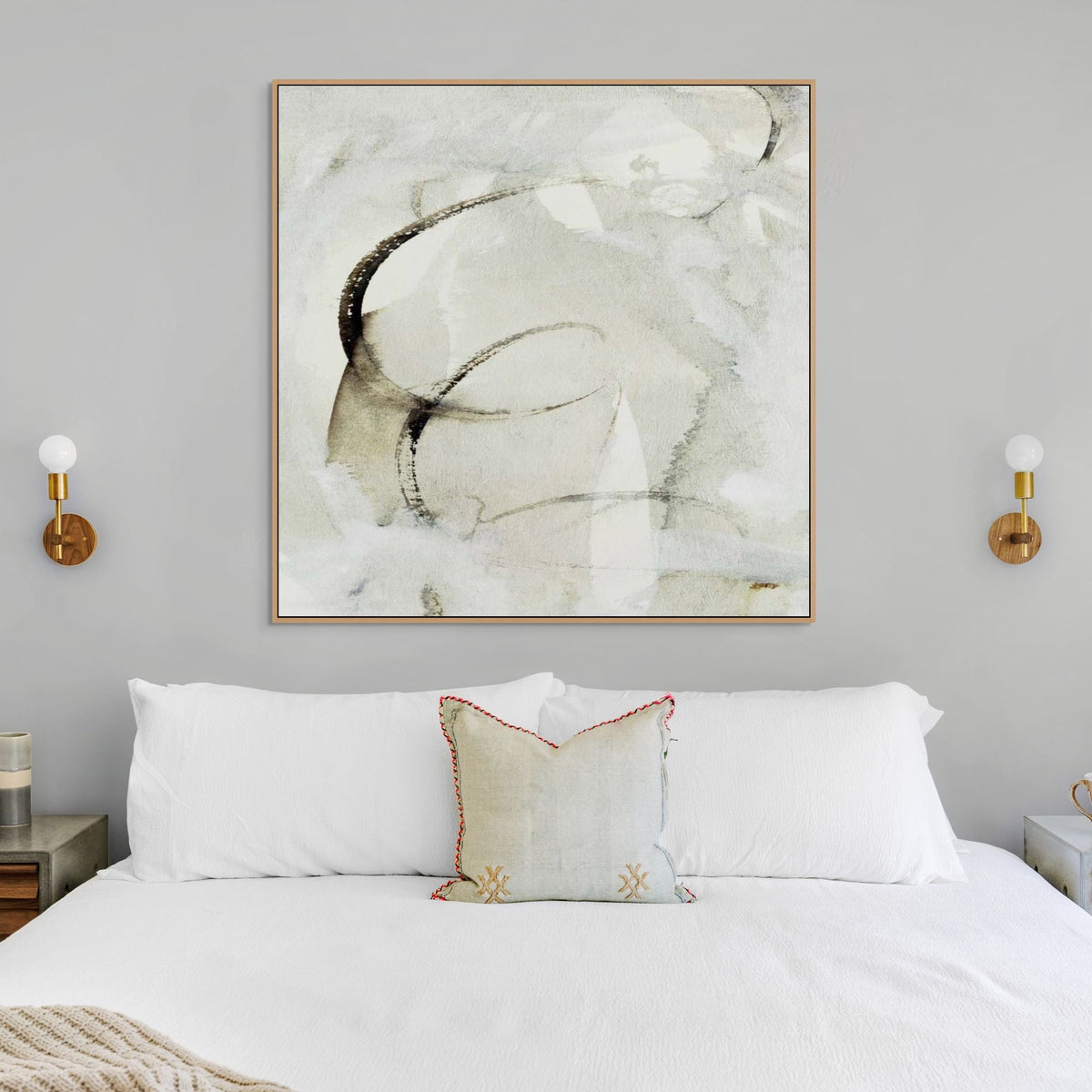 Moderna | Square | Framed Canvas