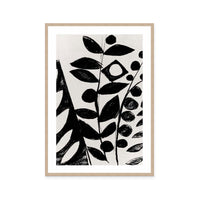 Monochrome Botanical Patterns I