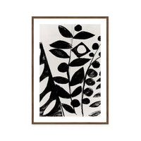 Monochrome Botanical Patterns I