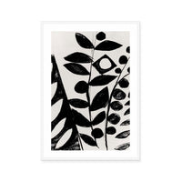 Monochrome Botanical Patterns I