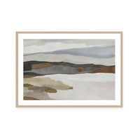 Monochrome Abstract Landscape