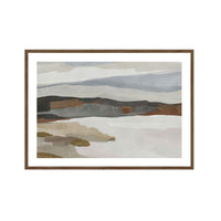 Monochrome Abstract Landscape