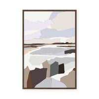 Monochrome View | Framed Canvas