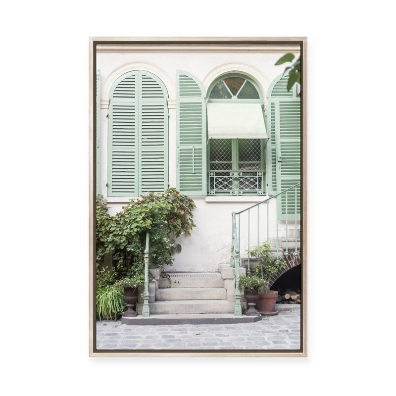 Mont Martre | Framed Canvas