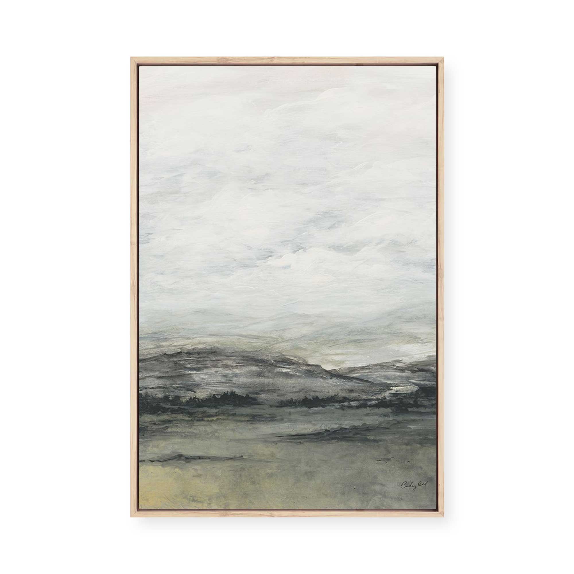 Moody Hills | Framed Canvas