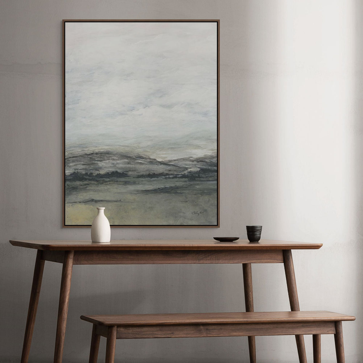 Moody Hills | Framed Canvas