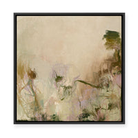 Morning in the Garden | Framed Canvas