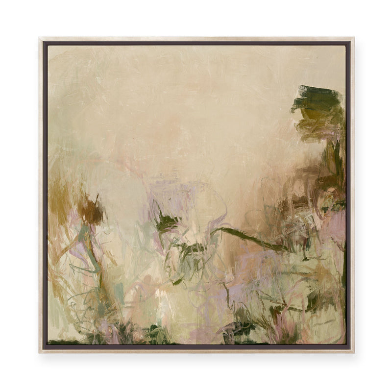 Morning in the Garden | Framed Canvas