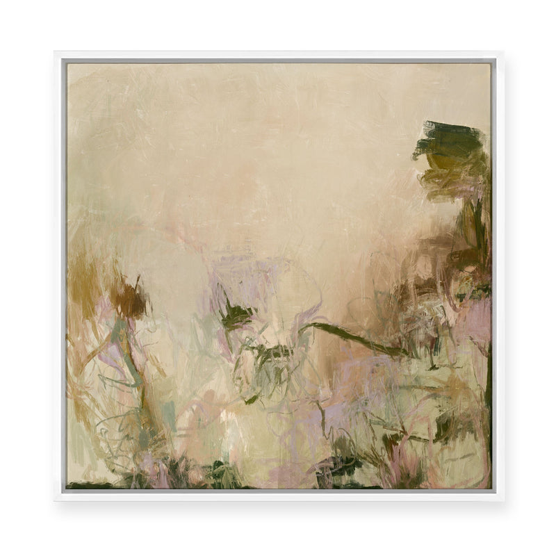 Morning in the Garden | Framed Canvas
