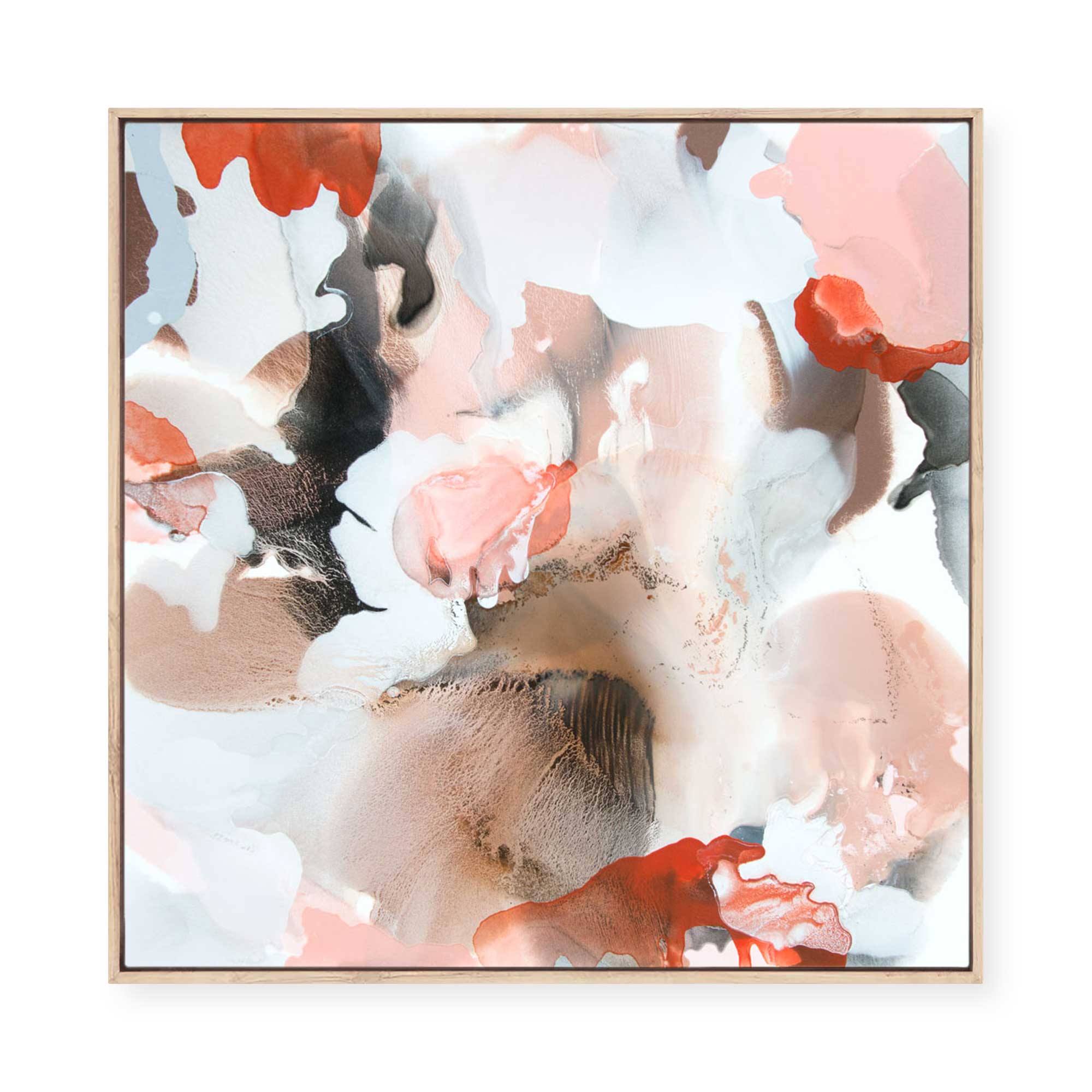 Mountain Range III | Framed Canvas