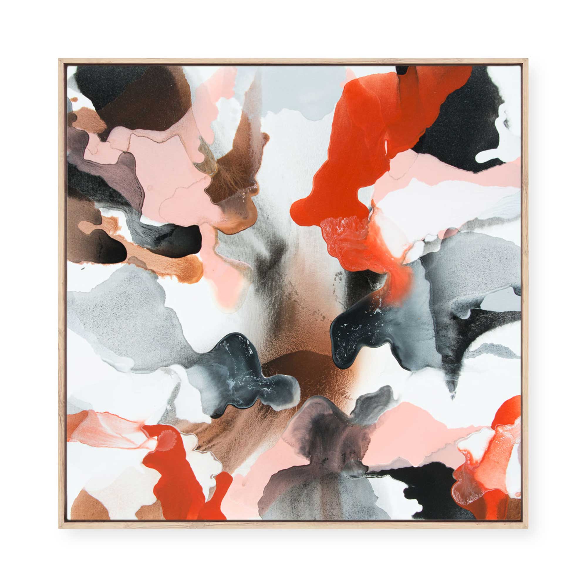 Mountain Range IV | Framed Canvas