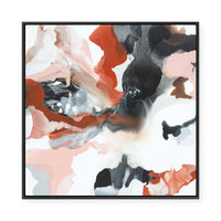 Mountain Range I | Framed Canvas