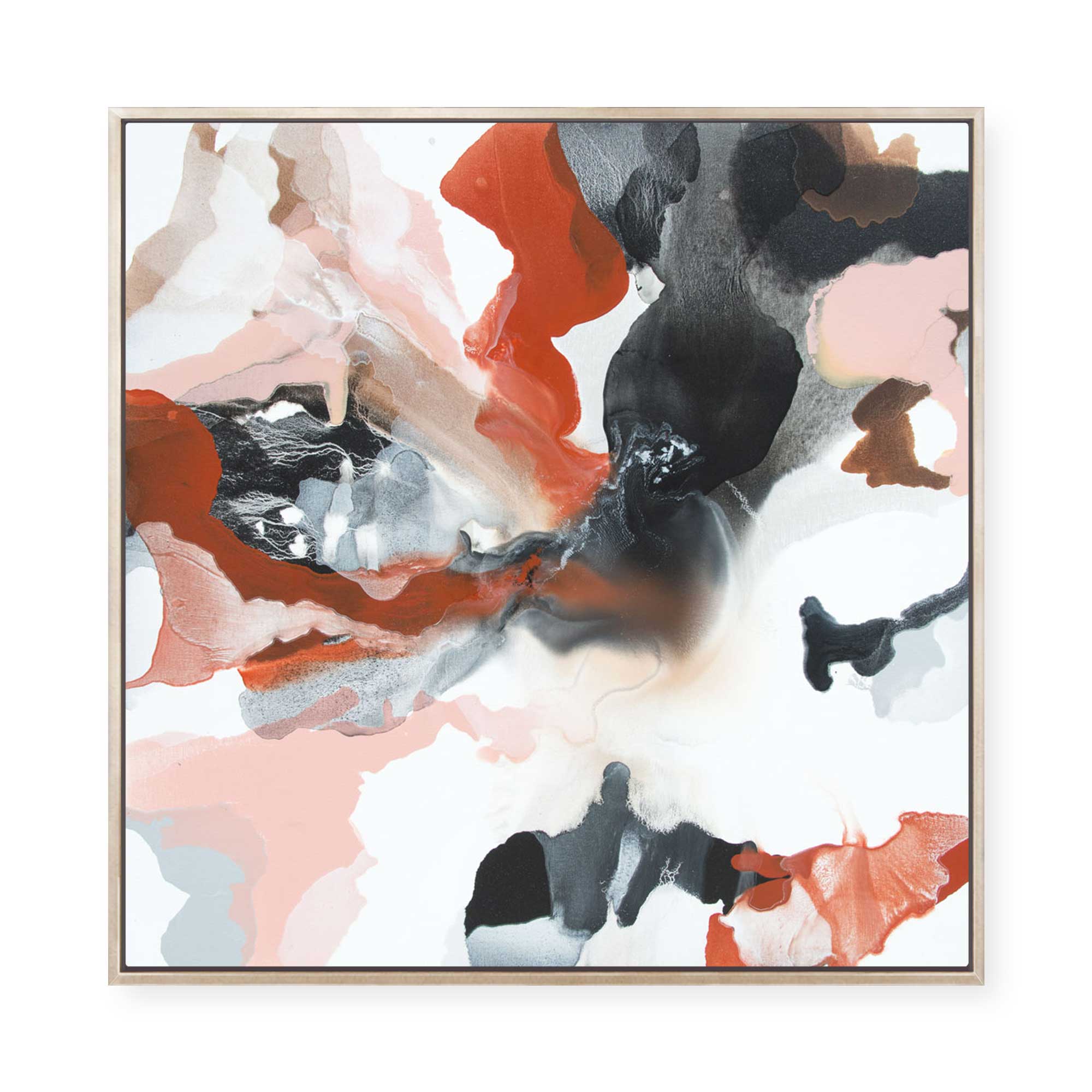 Mountain Range I | Framed Canvas