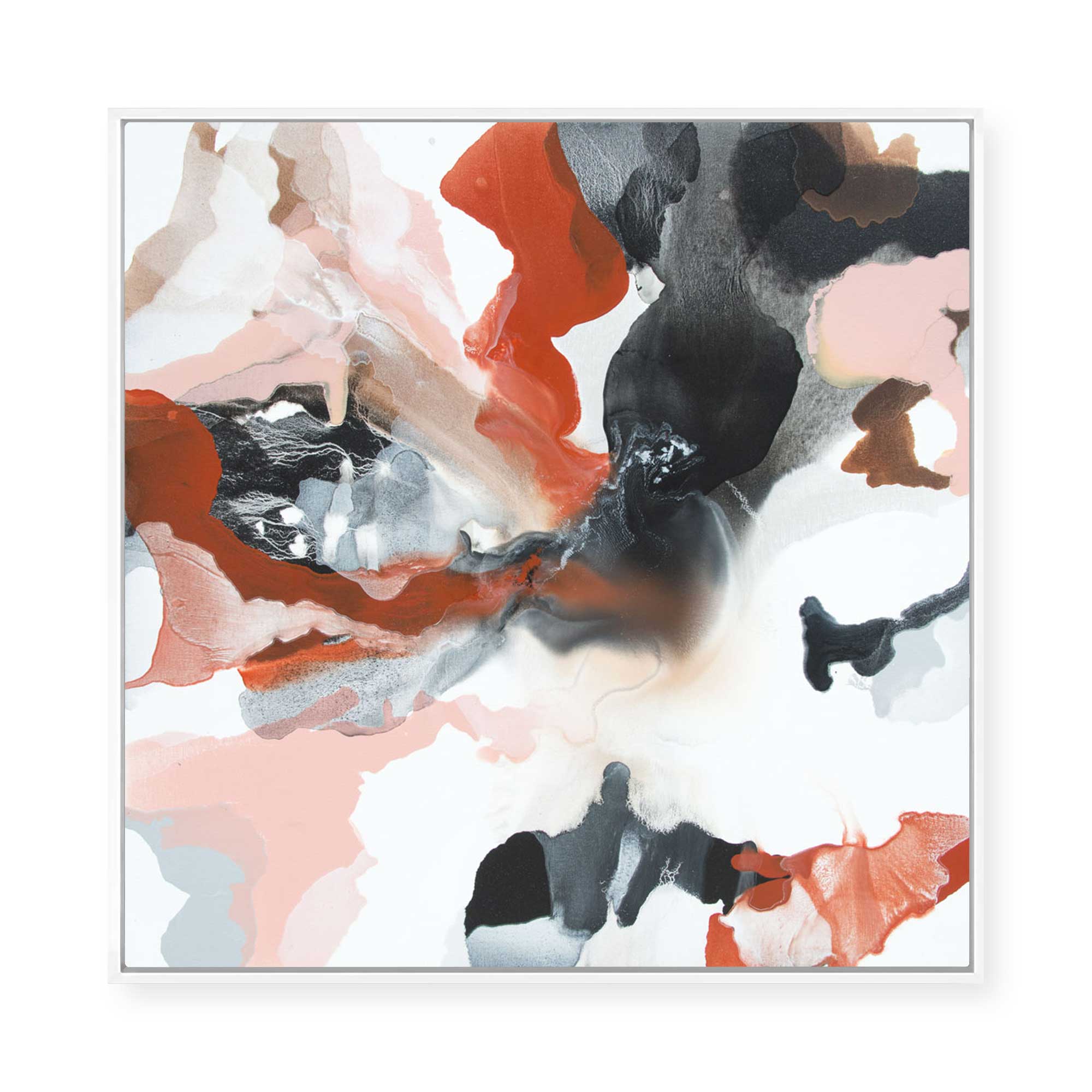 Mountain Range I | Framed Canvas