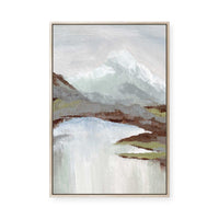 Mounting Bliss | Framed Canvas