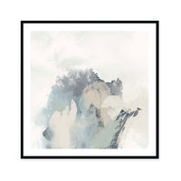 Muted Brushstrokes in Blue II