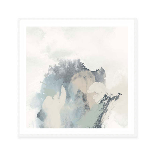 Muted Brushstrokes in Blue II