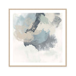 Muted Brushstrokes in Blue I