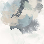 Muted Brushstrokes in Blue I