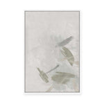 Muted Brushstrokes in Soft Motion I | Framed Canvas