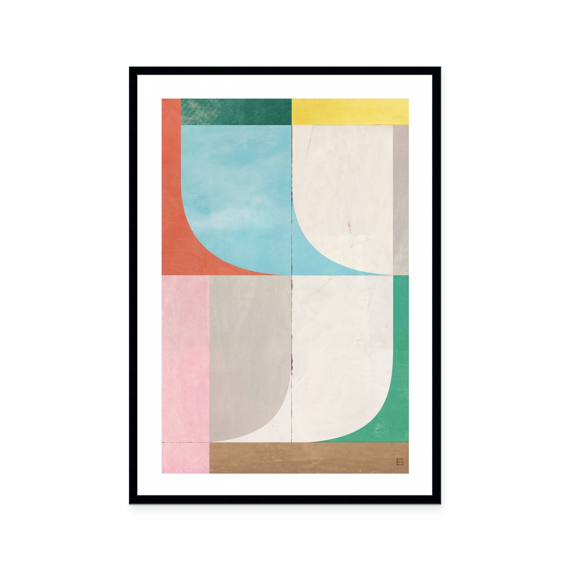 Muted Geometric Shapes I