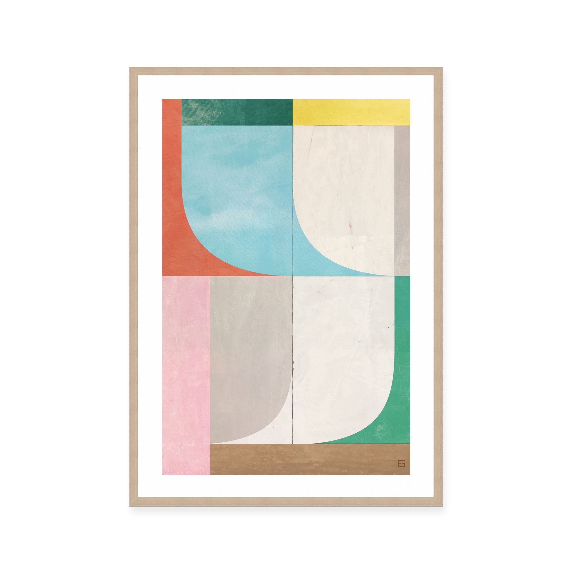 Muted Geometric Shapes I