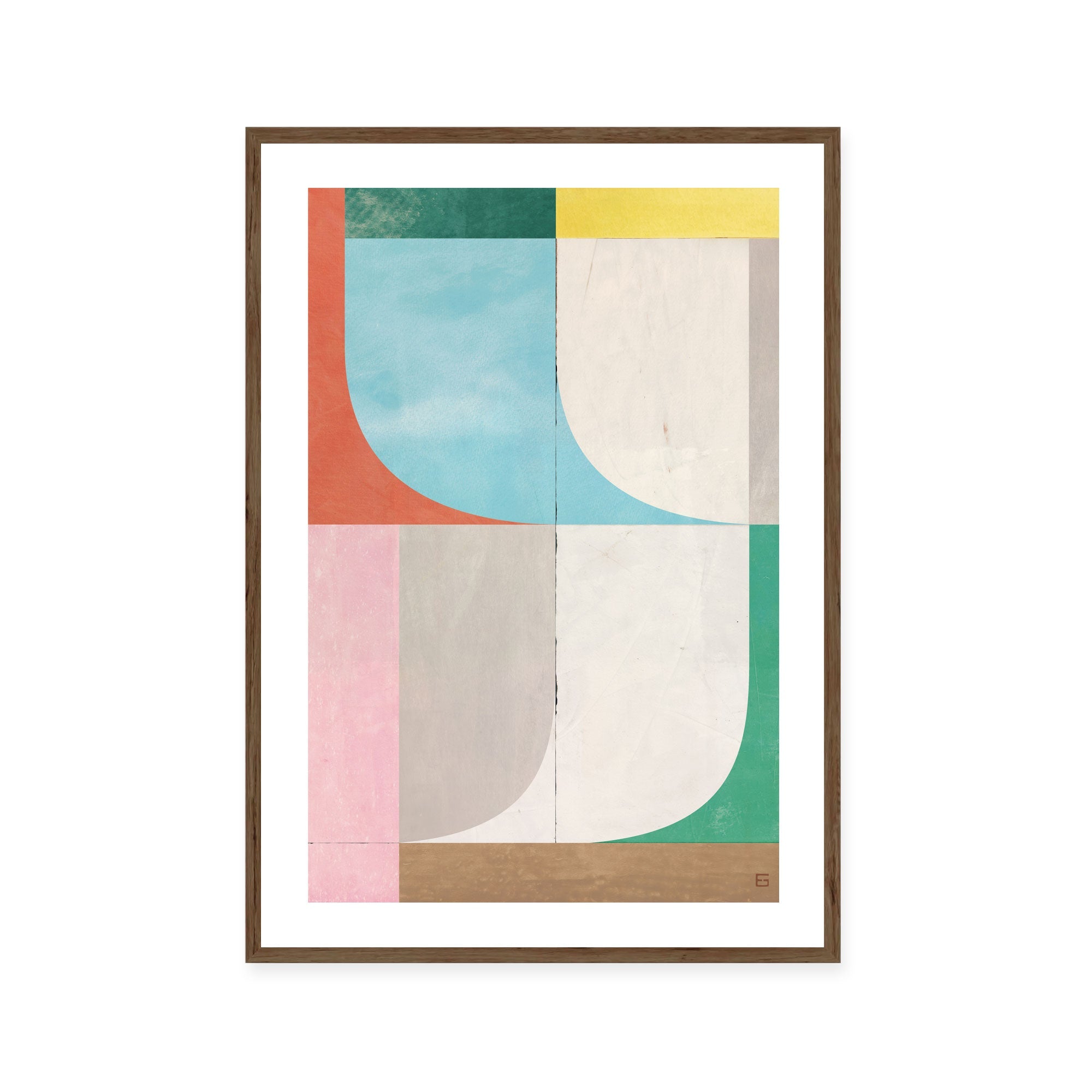 Muted Geometric Shapes I