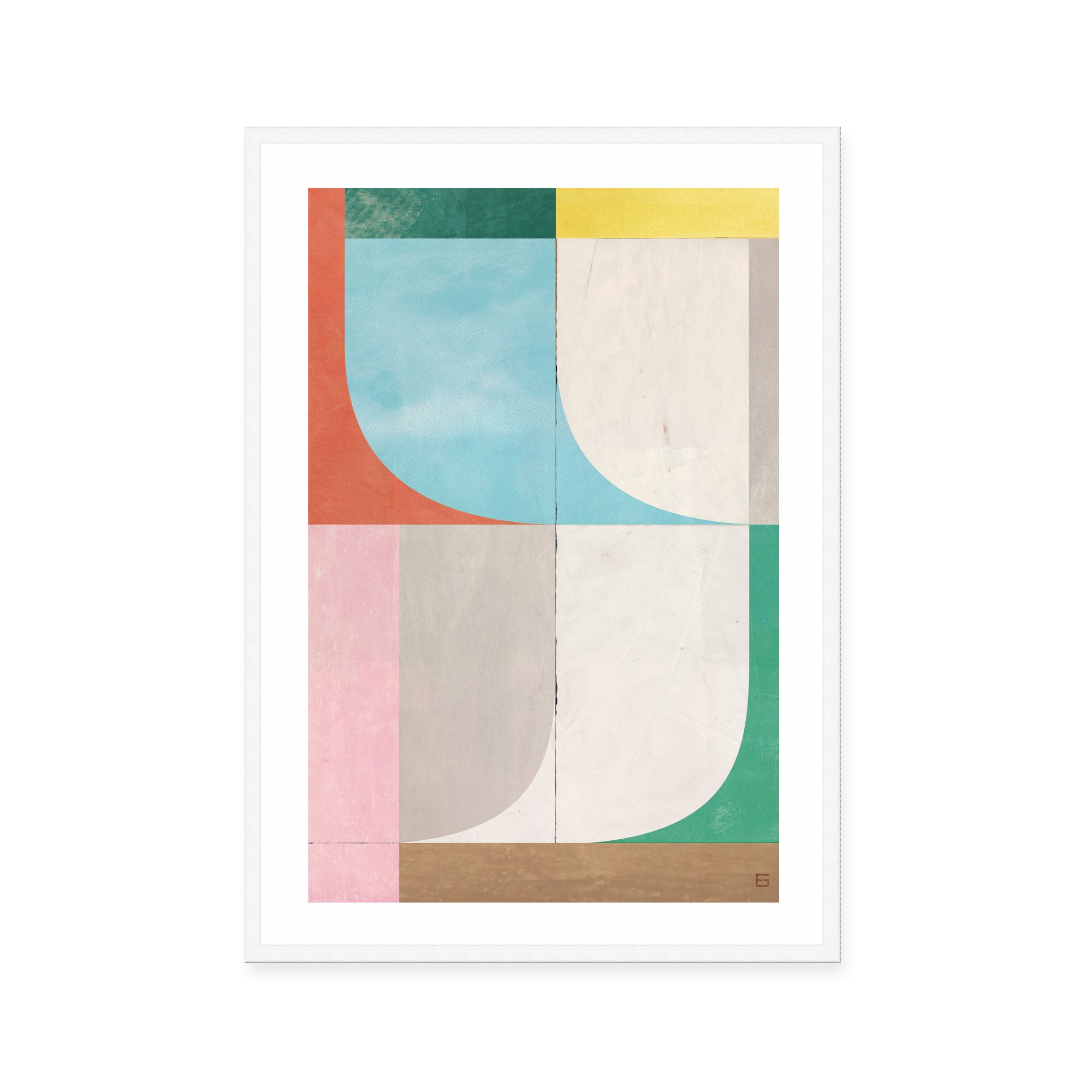 Muted Geometric Shapes I