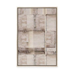 Muted Geometry of Fragmented Spaces II | Framed Canvas