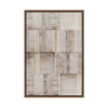 Muted Geometry of Fragmented Spaces I | Framed Canvas