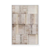 Muted Geometry of Fragmented Spaces I | Framed Canvas