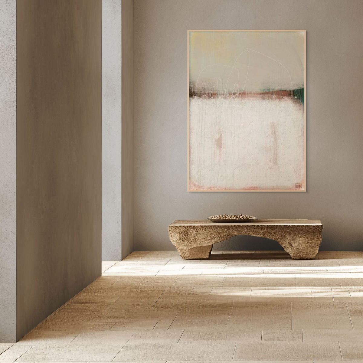 Muted Horizon Abstract
