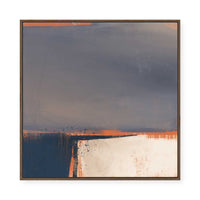 Muted Horizon Line I | Framed Canvas