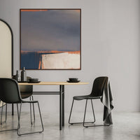 Muted Horizon Line I | Framed Canvas