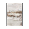 Muted Horizon in Textured Neutrals II | Framed Canvas